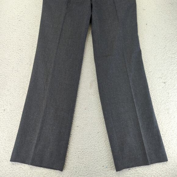 Talbots Wool Stretch Trouser Pants Dress Pants Women's 4 Gray Woven Italy Lined - Picture 4 of 9